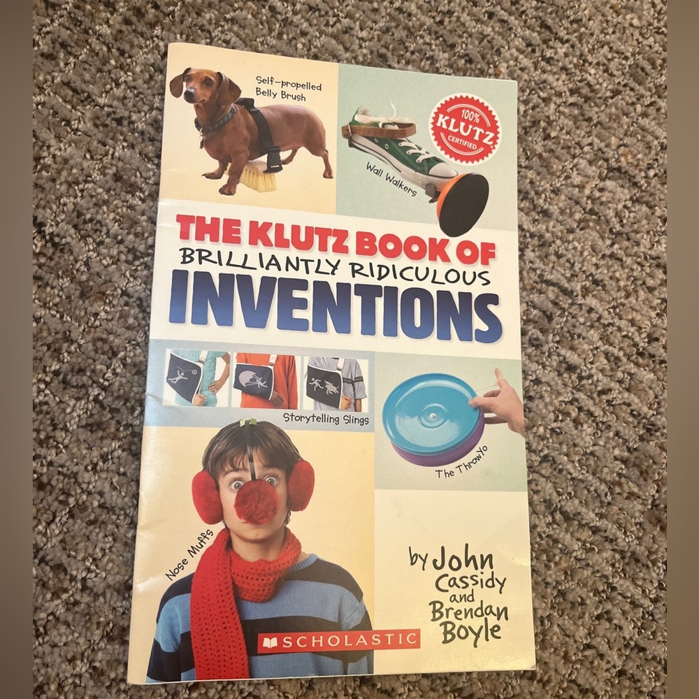 The‎ Klutz Book of Brilliantly Ridiculous Inventions